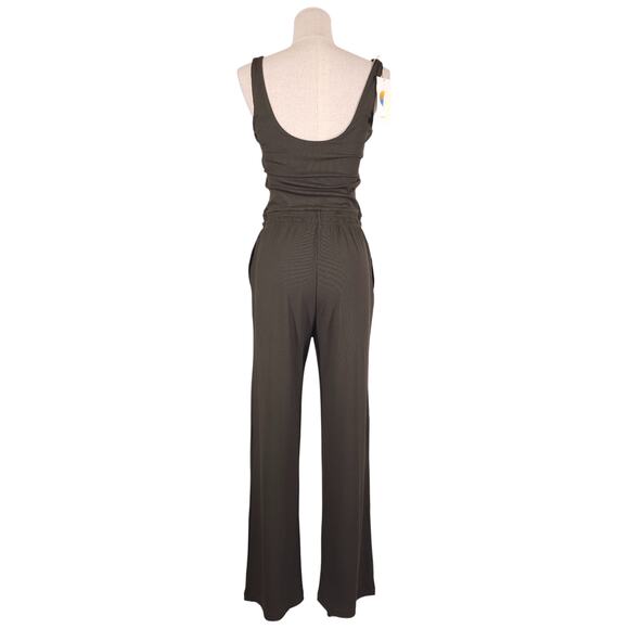 NWT Vuori Pose Scoop Jumpsuit Kale Green Sz Small - Picture 3 of 10